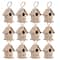 12 Pack: 4.3&#x22; Traditional Birdhouse by Make Market&#xAE;